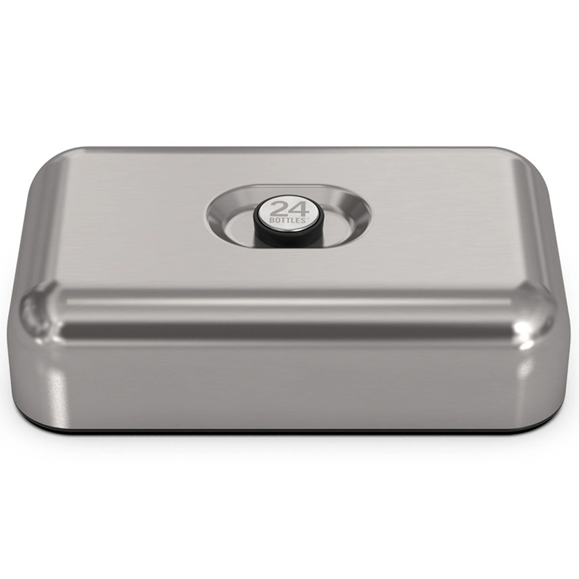 24Bottles Lunchbox 21 Cm In Brushed Steel 2 24Bottles Lunchbox 21 Cm In Brushed Steel – Bild 2