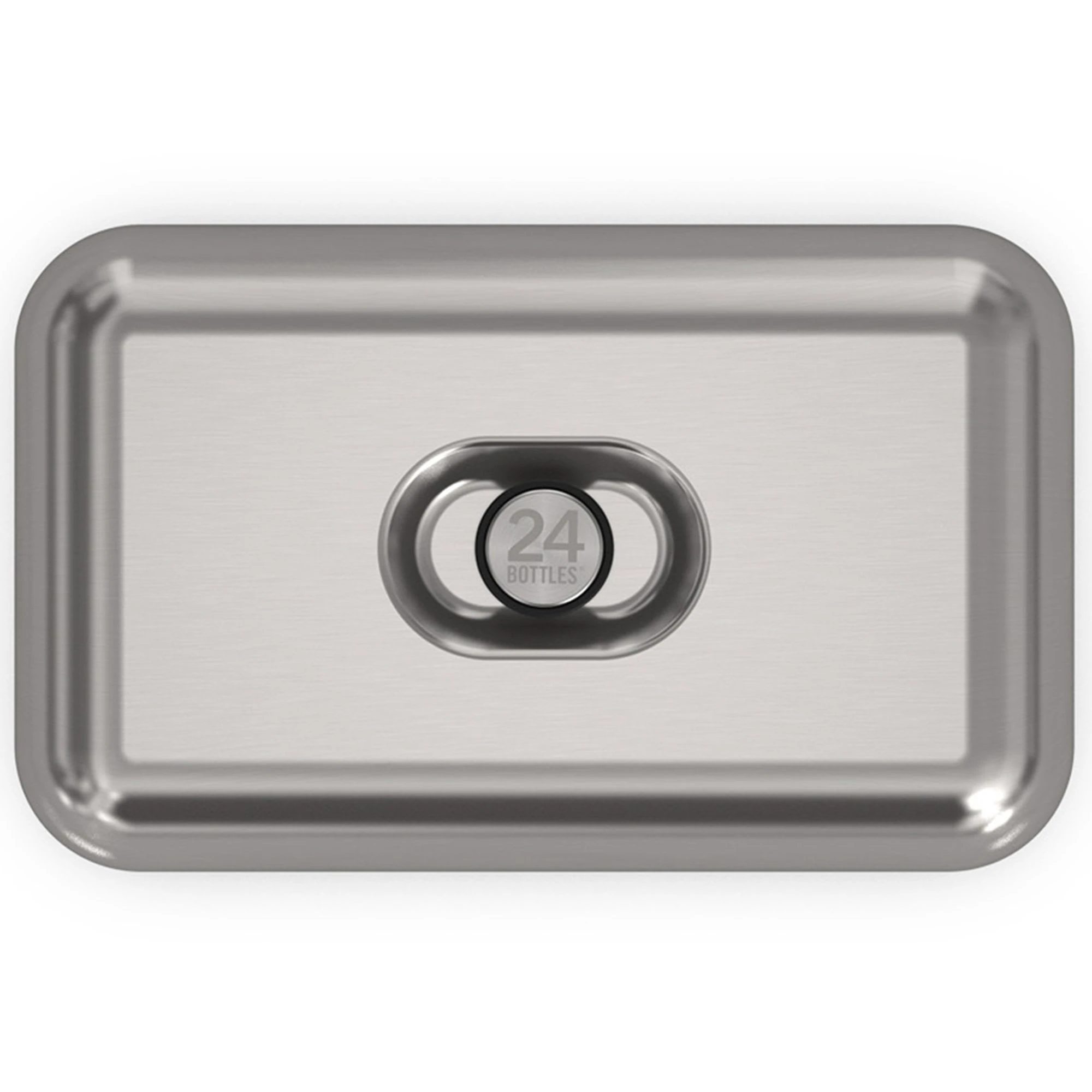 24Bottles Lunchbox 21 Cm In Brushed Steel 1 24Bottles Lunchbox 21 Cm In Brushed Steel