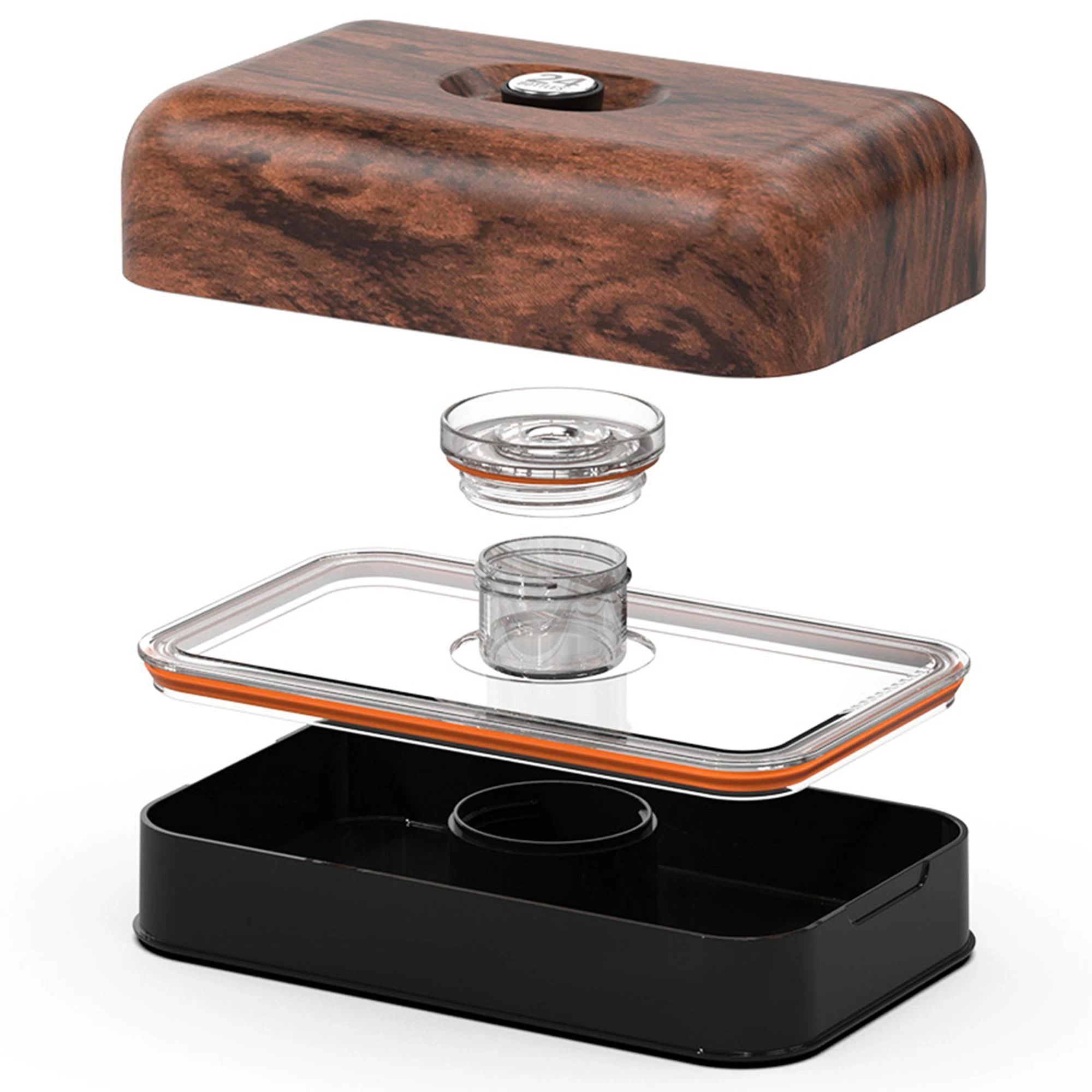 24Bottles Lunchbox 21 Cm In Sequoia Wood 3 24Bottles Lunchbox 21 Cm In Sequoia Wood – Bild 3