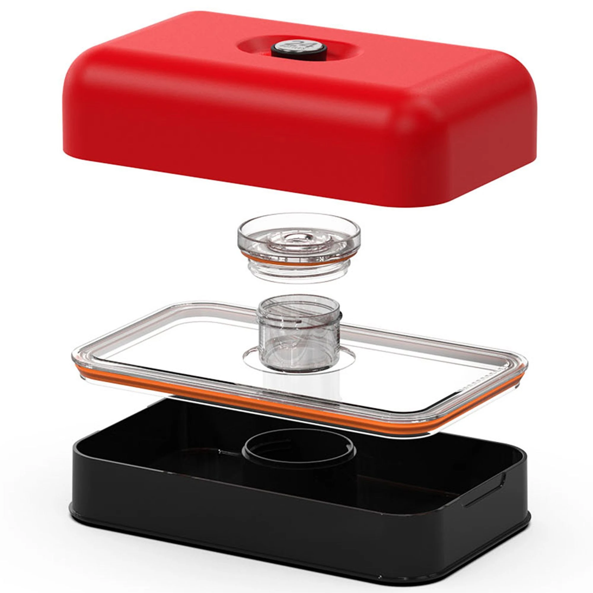 24Bottles Lunchbox 21 Cm In Stone Hot Red 3 24Bottles Lunchbox 21 Cm In Stone Hot Red – Bild 3