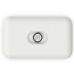 24Bottles Lunchbox 21 Cm In Stone Ice White