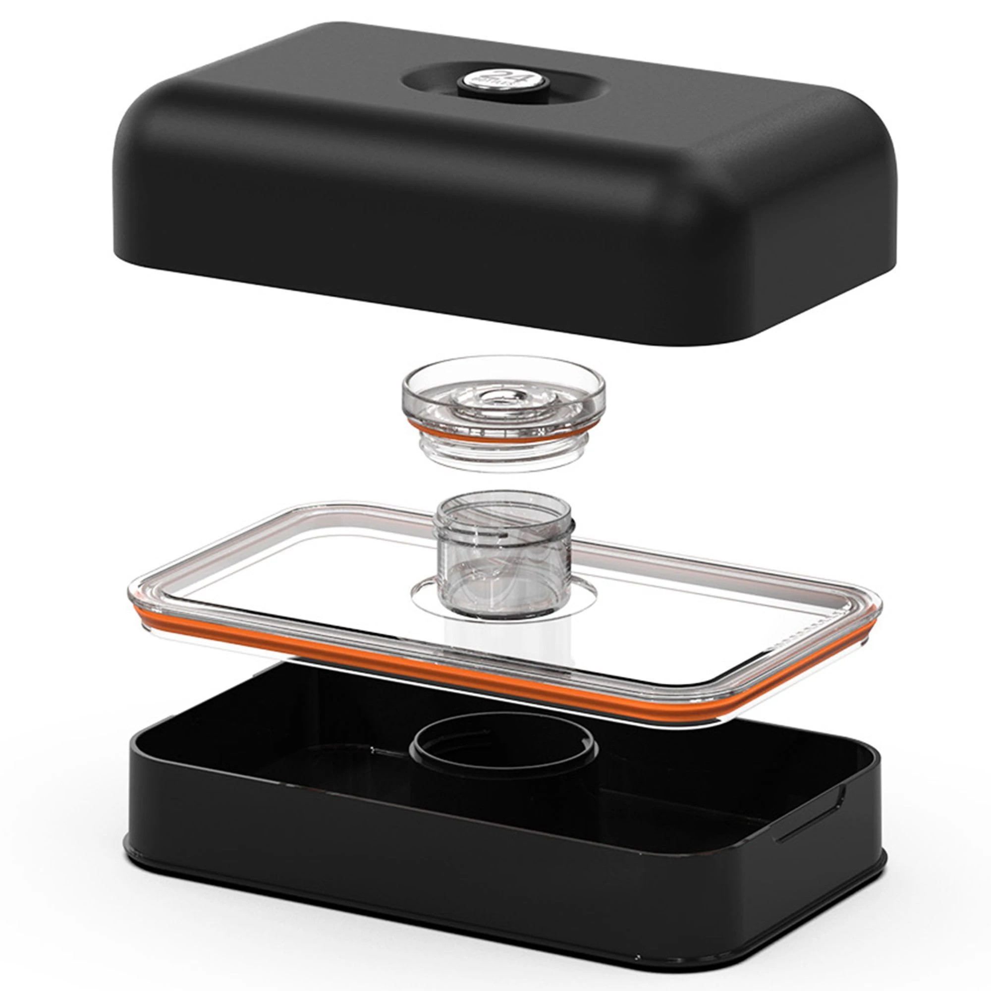 24Bottles Lunchbox 21 Cm In Stone Tuxedo Black 3 24Bottles Lunchbox 21 Cm In Stone Tuxedo Black – Bild 3