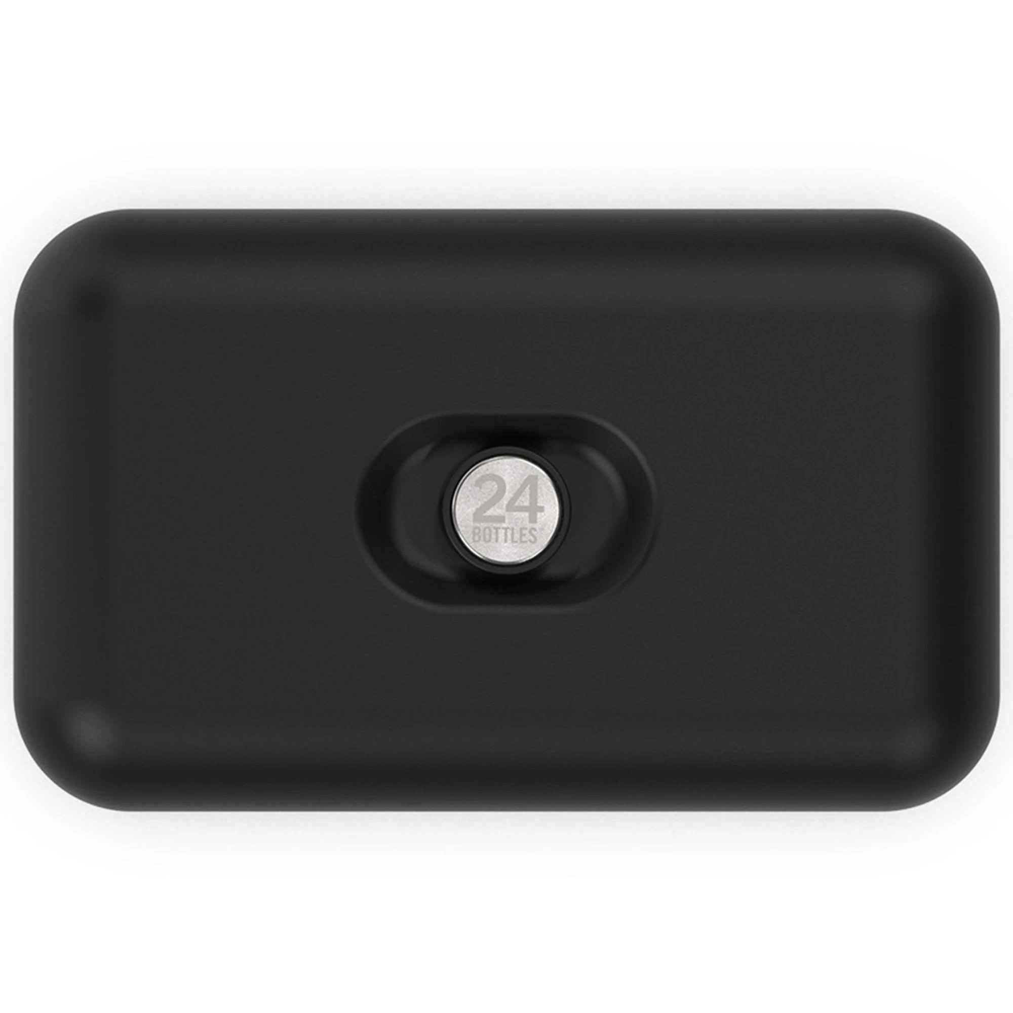 24Bottles Lunchbox 21 Cm In Stone Tuxedo Black 1 24Bottles Lunchbox 21 Cm In Stone Tuxedo Black