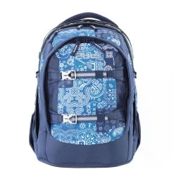 2Be Schulrucksack In Blau-weiss