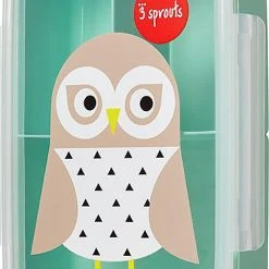 3 Sprouts Brotdose Bento-Box Eule