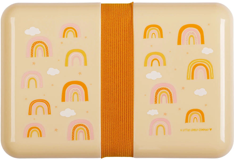 A Little Lovely Company Brotdose Dinos, Inkl. Halteband & Stickern 1 A Little Lovely Company Brotdose Dinos, Inkl. Halteband & Stickern