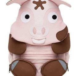 Affenzahn Kinderrucksack Großer Freund Tonie Schwein In Pink