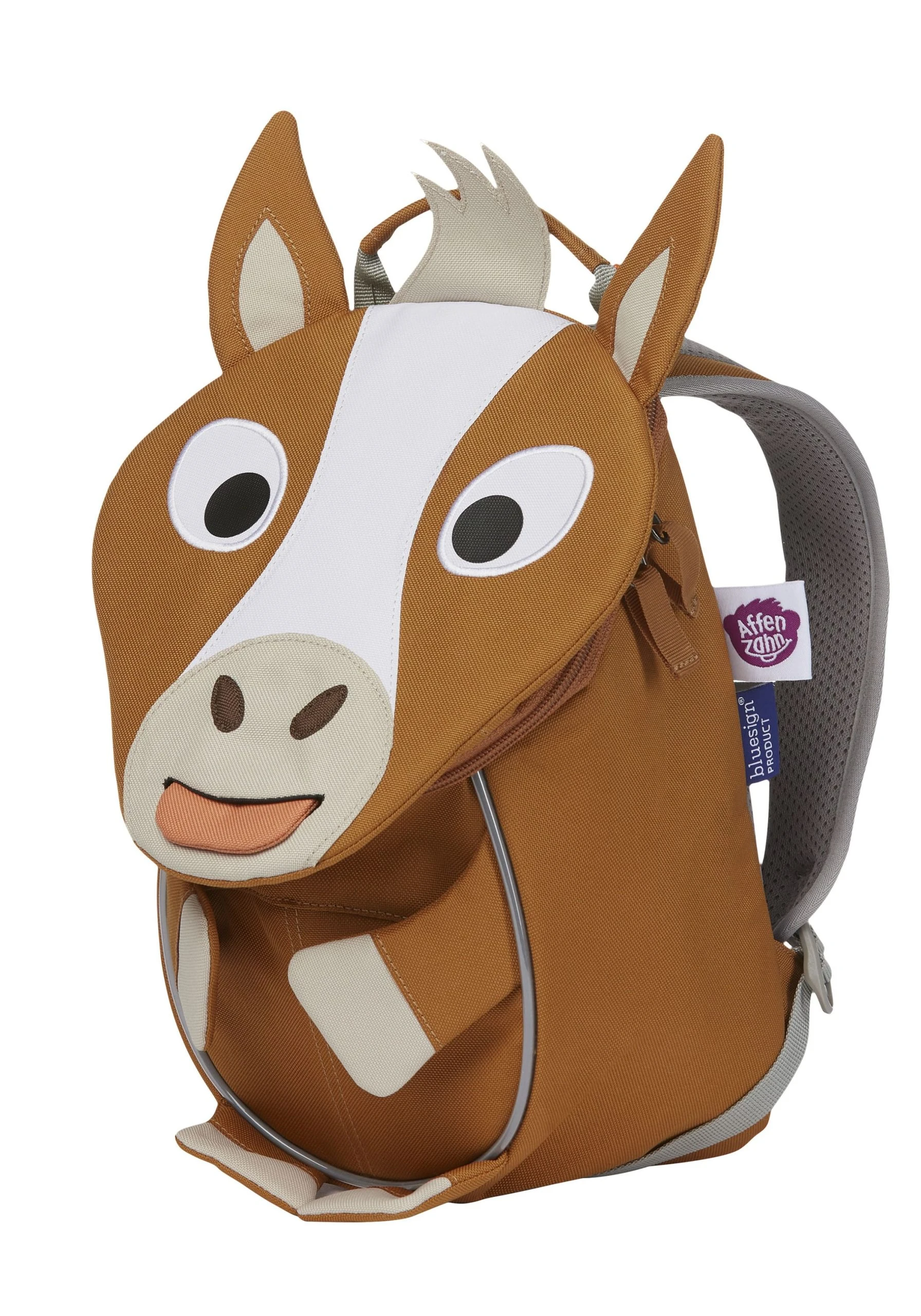 Affenzahn Kinderrucksack Kleiner Freund Pferd In Braun 2 Affenzahn Kinderrucksack Kleiner Freund Pferd In Braun – Bild 2