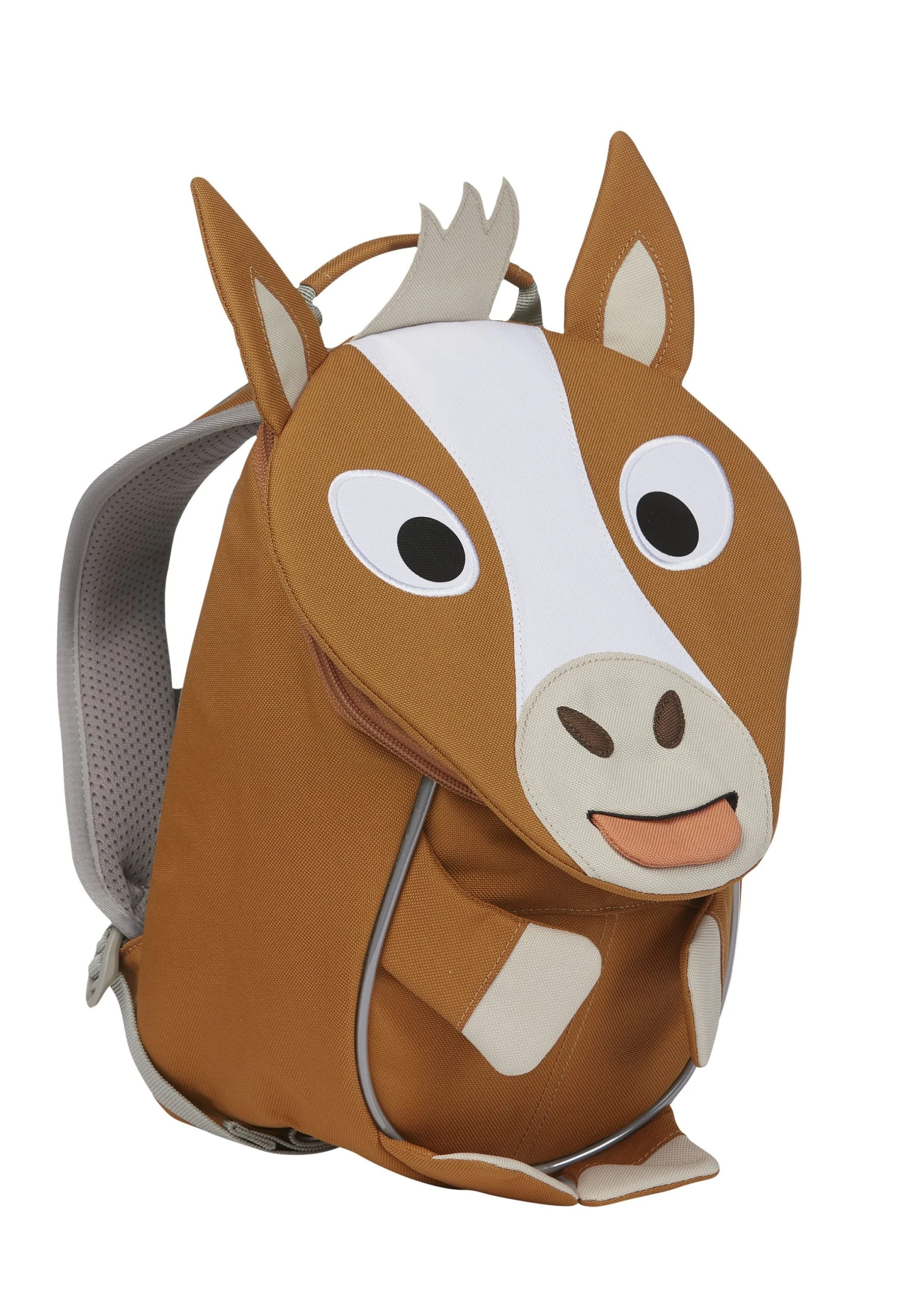 Affenzahn Kinderrucksack Kleiner Freund Pferd In Braun 3 Affenzahn Kinderrucksack Kleiner Freund Pferd In Braun – Bild 3