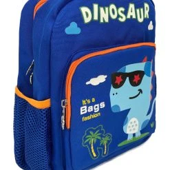 ANELY Süßer Rucksack Mit Tieren Kinder Kita Ranzen In Blau-2