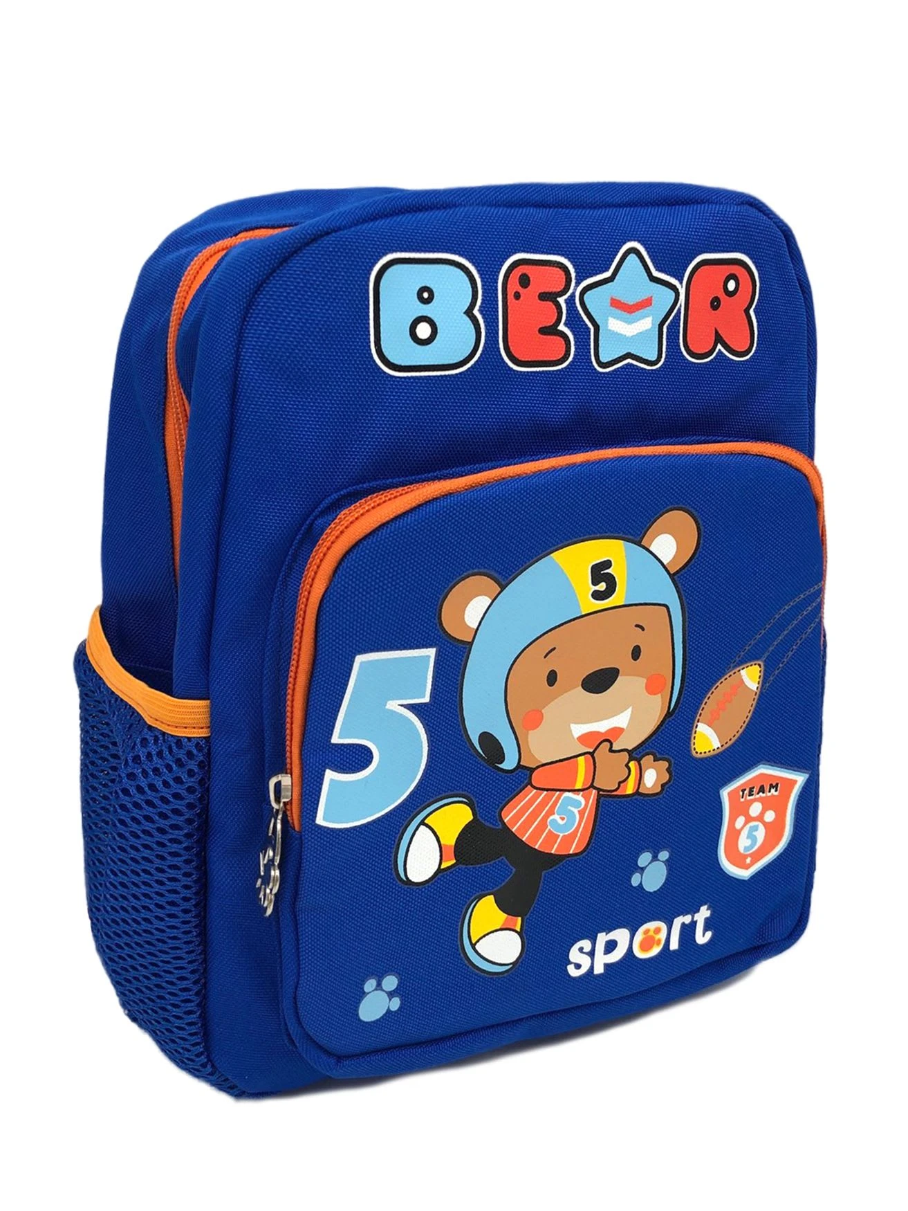 ANELY Süßer Rucksack Mit Tieren Kinder Kita Ranzen In Blau 1 ANELY Süßer Rucksack Mit Tieren Kinder Kita Ranzen In Blau