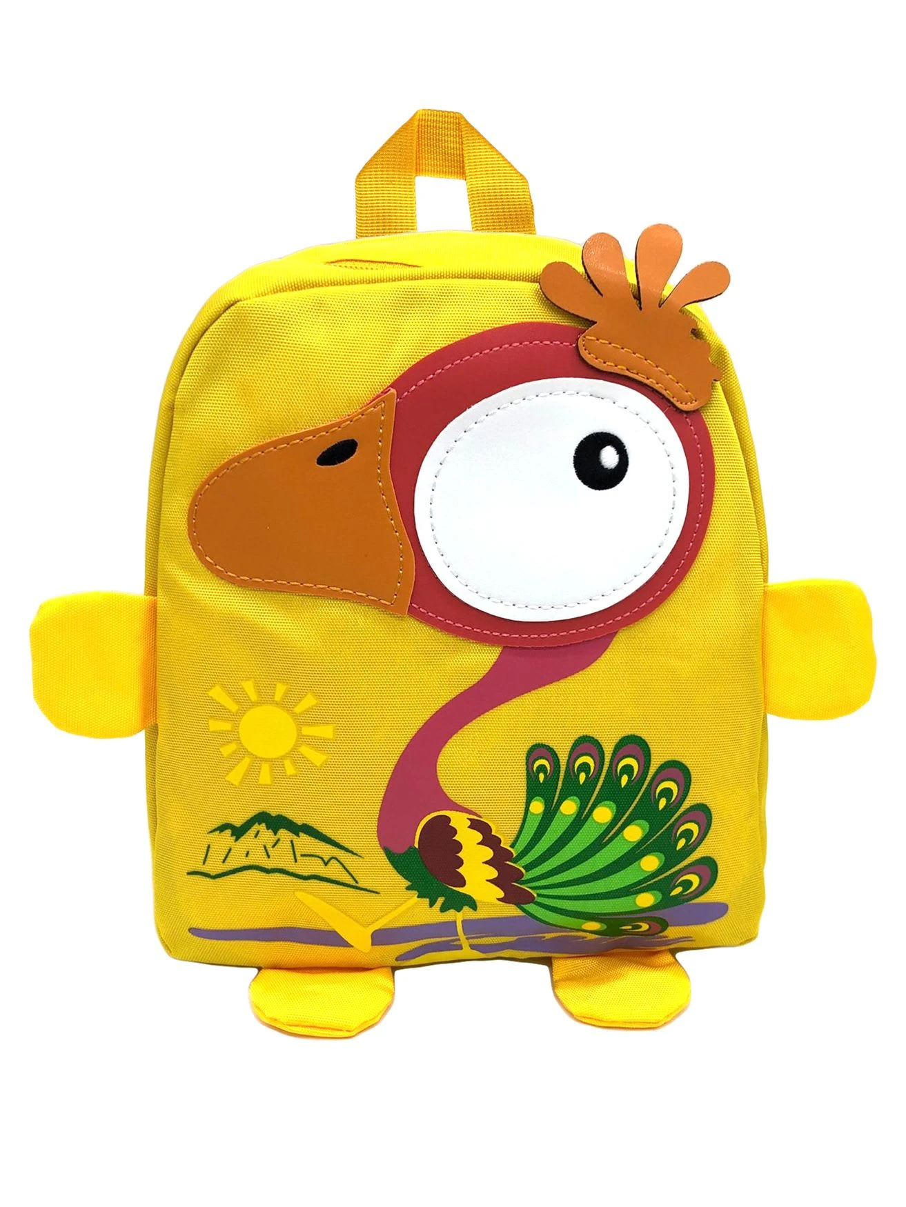 ANELY Süßer Rucksack Mit Tieren Kinder Kita Ranzen In Gelb 5 ANELY Süßer Rucksack Mit Tieren Kinder Kita Ranzen In Gelb – Bild 5
