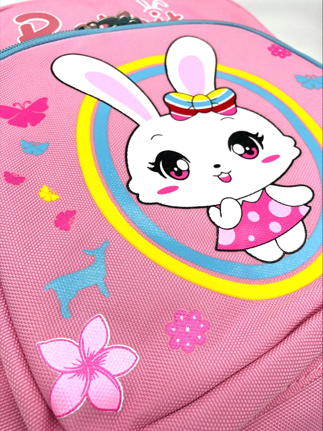 ANELY Süßer Rucksack Mit Tieren Kinder Kita Ranzen In Rosa 5 ANELY Süßer Rucksack Mit Tieren Kinder Kita Ranzen In Rosa – Bild 5