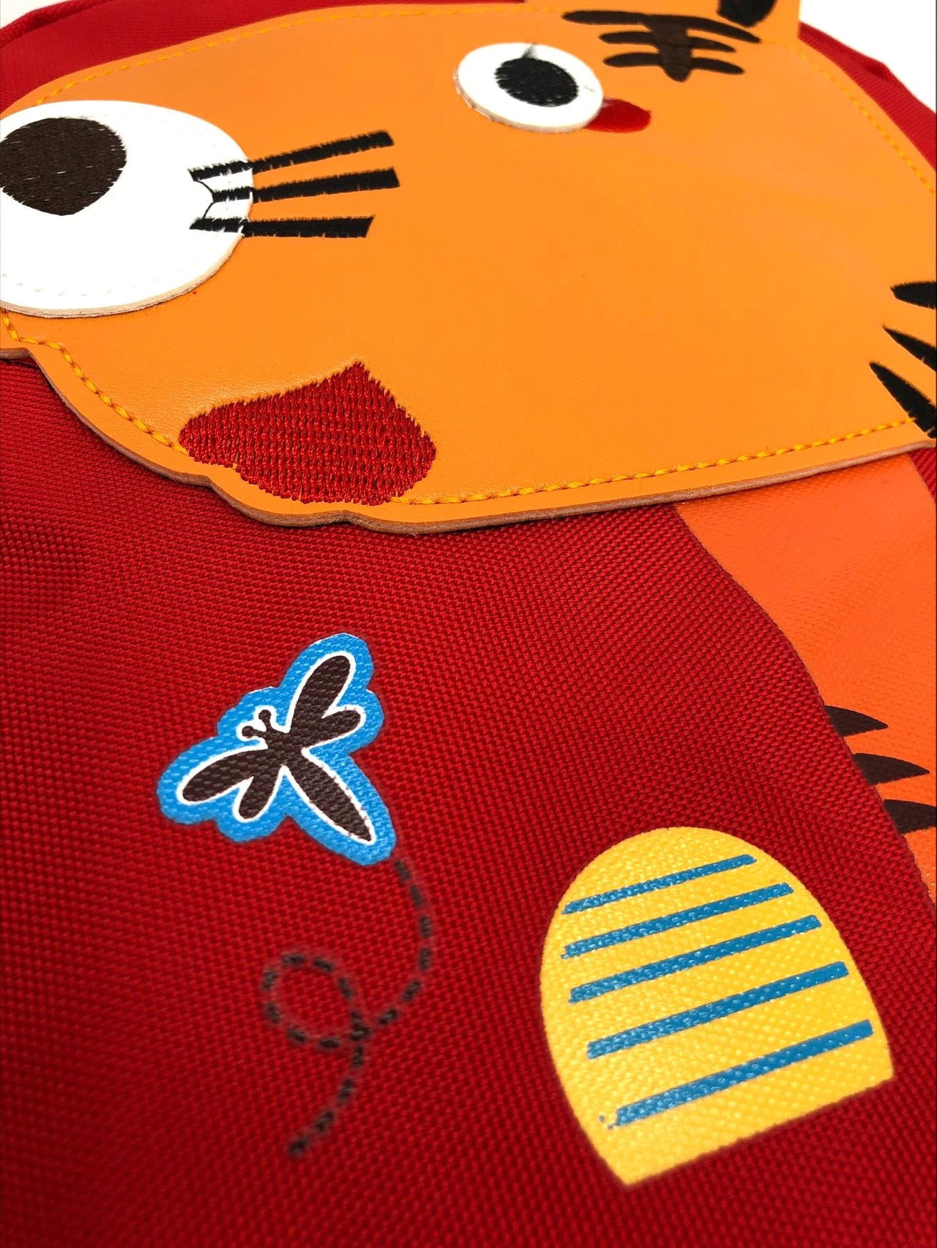 ANELY Süßer Rucksack Mit Tieren Kinder Kita Ranzen In Rot-Orange 4 ANELY Süßer Rucksack Mit Tieren Kinder Kita Ranzen In Rot-Orange – Bild 4