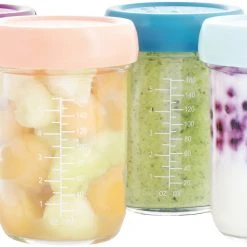 BabyMoov Babybols Aus Glas, 240 Ml, 4er-Set