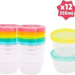 Badabulle Badabowls 12er Set (250 Ml Fassungsvermögen) -Yeaz Geschäft badabulle badabowls 12er set 250 ml fassungsvermogen 2