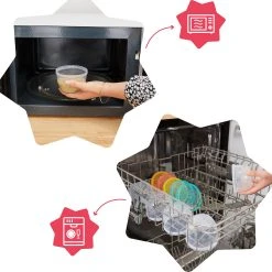 Badabulle Badabowls 12er Set (250 Ml Fassungsvermögen) -Yeaz Geschäft badabulle badabowls 12er set 250 ml fassungsvermogen 4