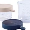 Beaba 2er Set Portionsbehälter Aus Hochwertigem Glas (150 Ml Rosa / 250 Ml...