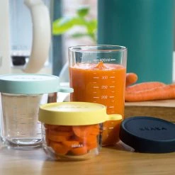 Beaba 3er Set Portionsbehälter Aus Hochwertigem Glas (150 Ml Gelb / 250 Ml... -Yeaz Geschäft beaba 3er set portionsbehalter aus hochwertigem glas 150 ml gelb 250 ml 1