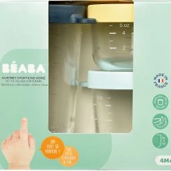 Beaba 3er Set Portionsbehälter Aus Hochwertigem Glas (150 Ml Gelb / 250 Ml... -Yeaz Geschäft beaba 3er set portionsbehalter aus hochwertigem glas 150 ml gelb 250 ml 2