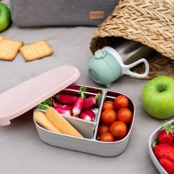 Beaba Edelstahl Brotdose Velvet Grau/dusty Rosa 17 Beaba Edelstahl Brotdose Velvet Grau/dusty Rosa -Yeaz Geschäft beaba edelstahl brotdose velvet grau dusty rosa 7