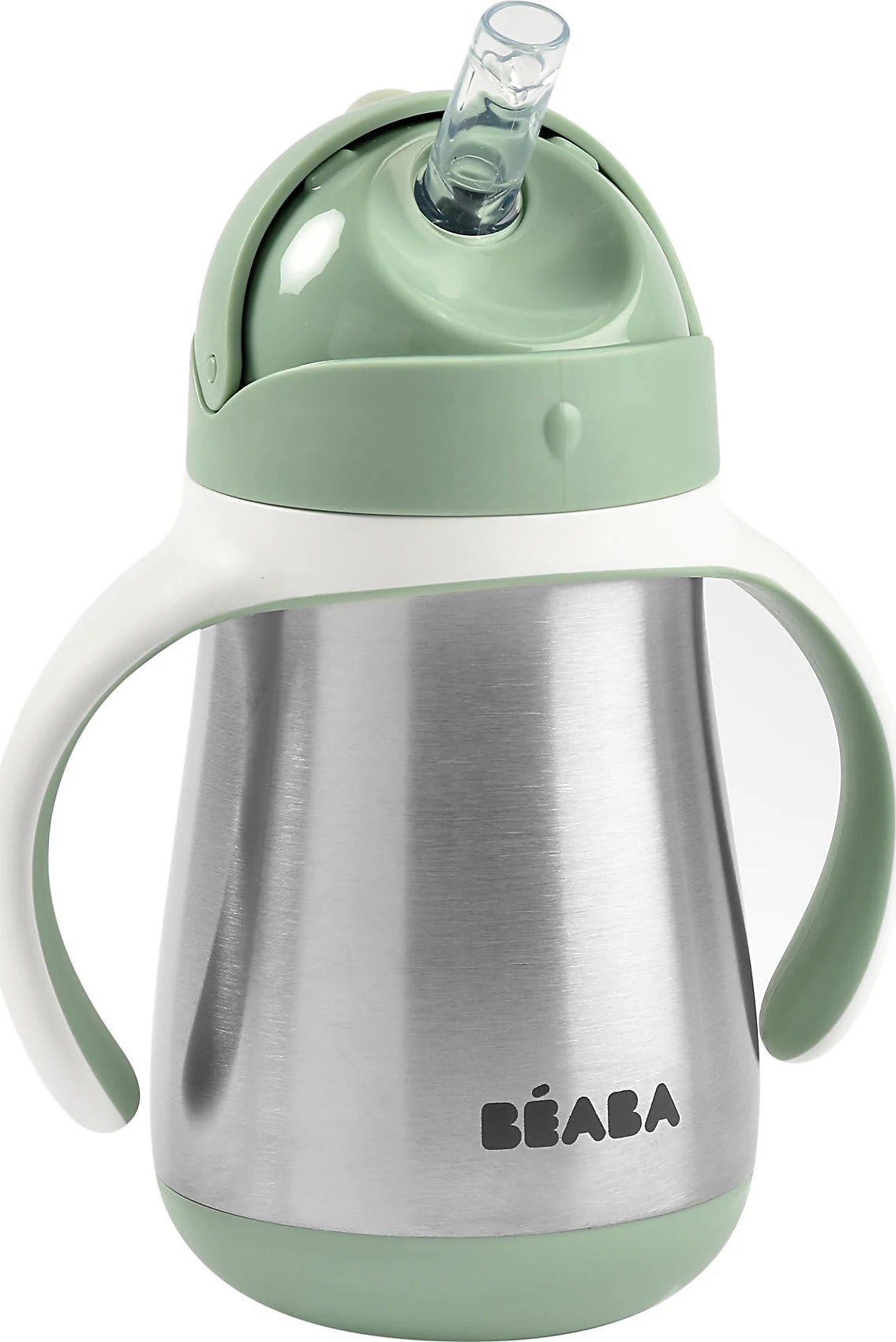 Beaba Edelstahl-Strohhalmbecher 1 Beaba Edelstahl-Strohhalmbecher