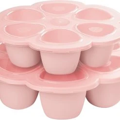 Beaba Multiportions Aus Silikon 6 X 150 Ml Rosa