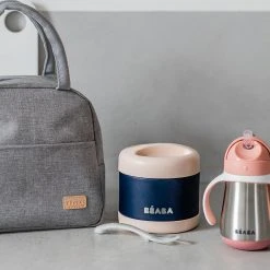 Beaba On-the-go Mahlzeit-Tasche, 4-tlg., Altrosa -Yeaz Geschäft beaba on the go mahlzeit tasche 4 tlg altrosa 2