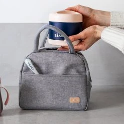 Beaba On-the-go Mahlzeit-Tasche, 4-tlg., Altrosa -Yeaz Geschäft beaba on the go mahlzeit tasche 4 tlg altrosa 6