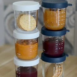 Beaba Portionsbehälter Aus Glas, Je 250 Ml, 6er Set 6 Beaba Portionsbehälter Aus Glas, Je 250 Ml, 6er Set -Yeaz Geschäft beaba portionsbehalter aus glas je 250 ml 6er set 2