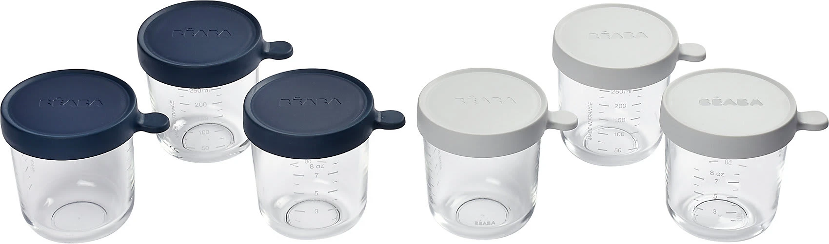 Beaba Portionsbehälter Aus Glas, Je 250 Ml, 6er Set 4 Beaba Portionsbehälter Aus Glas, Je 250 Ml, 6er Set – Bild 4