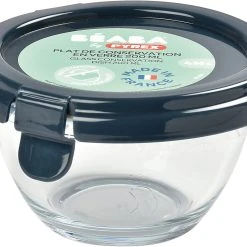 Beaba Pyrex Portionsbehälter Aus Glas - Dunkelblau