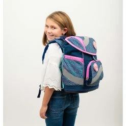 BELMIL 4tlg-Set: Schulranzen Amazing Polka Dot 2 In Blau – H36xB26xT18 Cm -Yeaz Geschäft belmil 4tlg set schulranzen amazing polka dot 2 in blau h36xb26xt18 cm 13