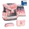 BELMIL 4tlg-Set: Schulranzen Ballerina Black Pink In Rose – H36xB32xT19 Cm