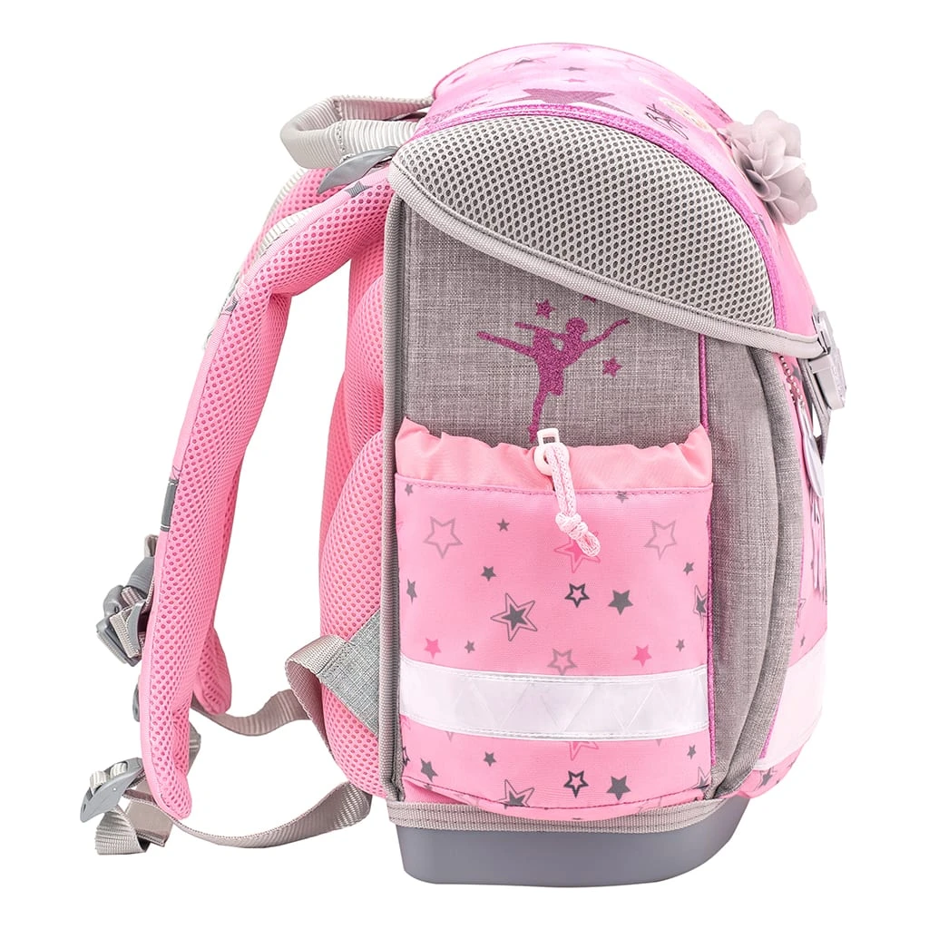 BELMIL 4tlg-Set: Schulranzen Ballet Light Pink In Rose – (H)36 X (B) 32 X (T) 19 Cm 4 BELMIL 4tlg-Set: Schulranzen Ballet Light Pink In Rose – (H)36 X (B) 32 X (T) 19 Cm – Bild 4