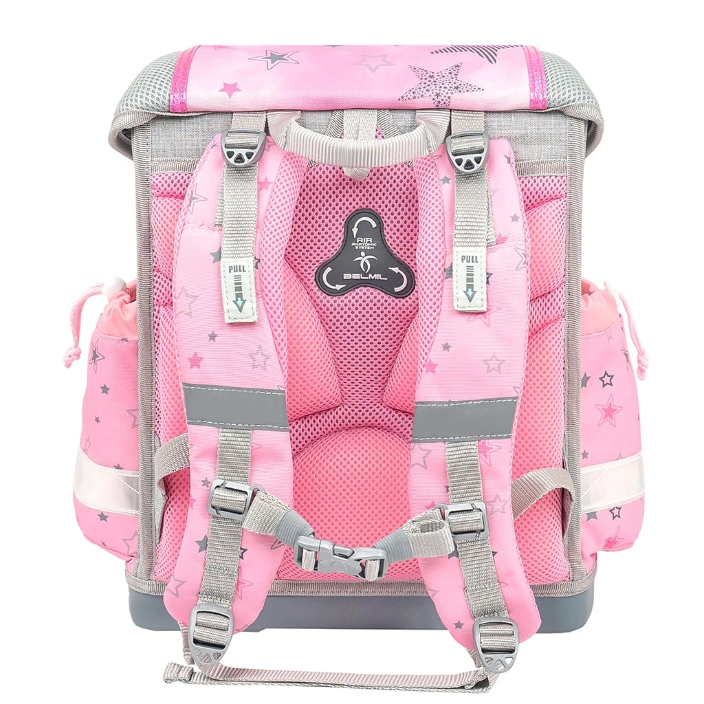 BELMIL 4tlg-Set: Schulranzen Ballet Light Pink In Rose – (H)36 X (B) 32 X (T) 19 Cm 5 BELMIL 4tlg-Set: Schulranzen Ballet Light Pink In Rose – (H)36 X (B) 32 X (T) 19 Cm – Bild 5