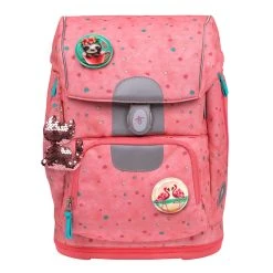 BELMIL 4tlg-Set: Schulranzen Blue Bird In Rosa – (H)35 X (B) 27 X (T) 20 Cm -Yeaz Geschäft belmil 4tlg set schulranzen blue bird in rosa h 35 x b 27 x t 20 cm 2