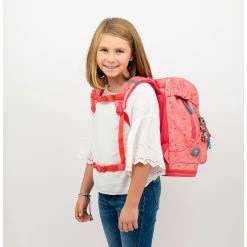 BELMIL 4tlg-Set: Schulranzen Blue Bird In Rosa – (H)35 X (B) 27 X (T) 20 Cm -Yeaz Geschäft belmil 4tlg set schulranzen blue bird in rosa h 35 x b 27 x t 20 cm 9