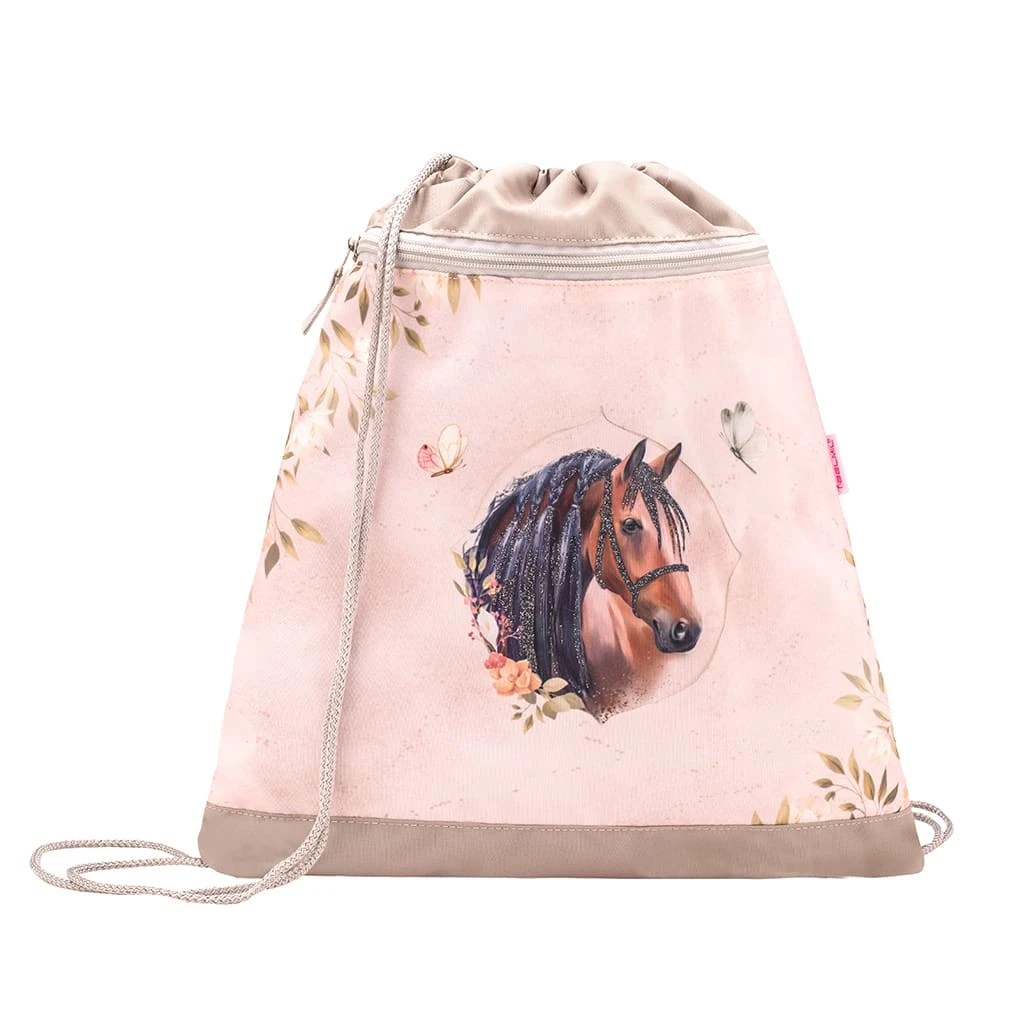 BELMIL 4tlg-Set: Schulranzen Horse Chestnut In Lila – (H)36 X (B) 28 X (T) 17 Cm 8 BELMIL 4tlg-Set: Schulranzen Horse Chestnut In Lila – (H)36 X (B) 28 X (T) 17 Cm – Bild 8