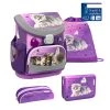 BELMIL 4tlg-Set: Schulranzen Little Caty In Lila – (H)36 X (B) 28 X (T) 17 Cm