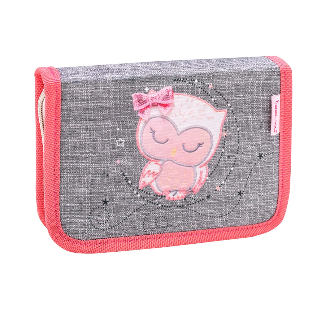 BELMIL 4tlg-Set: Schulranzen Little Owl In Rose – (H)36 X (B) 32 X (T) 19 Cm 7 BELMIL 4tlg-Set: Schulranzen Little Owl In Rose – (H)36 X (B) 32 X (T) 19 Cm – Bild 7