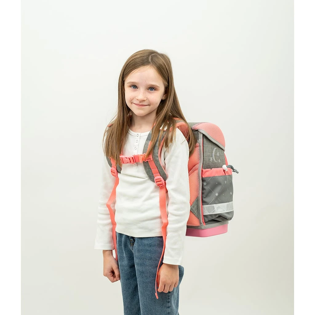 BELMIL 4tlg-Set: Schulranzen Little Owl In Rose – (H)36 X (B) 32 X (T) 19 Cm 9 BELMIL 4tlg-Set: Schulranzen Little Owl In Rose – (H)36 X (B) 32 X (T) 19 Cm – Bild 9