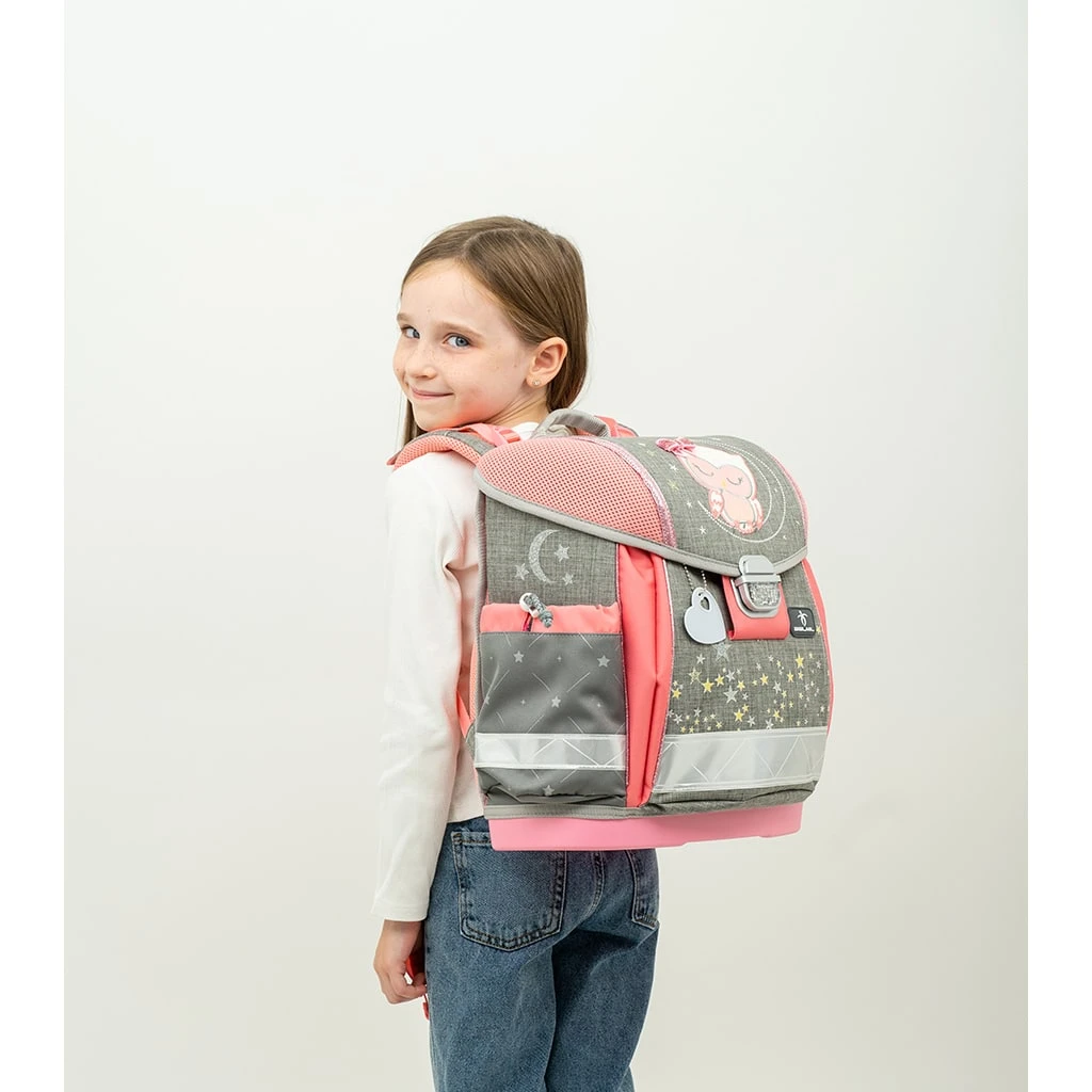 BELMIL 4tlg-Set: Schulranzen Little Owl In Rose – (H)36 X (B) 32 X (T) 19 Cm 10 BELMIL 4tlg-Set: Schulranzen Little Owl In Rose – (H)36 X (B) 32 X (T) 19 Cm – Bild 10