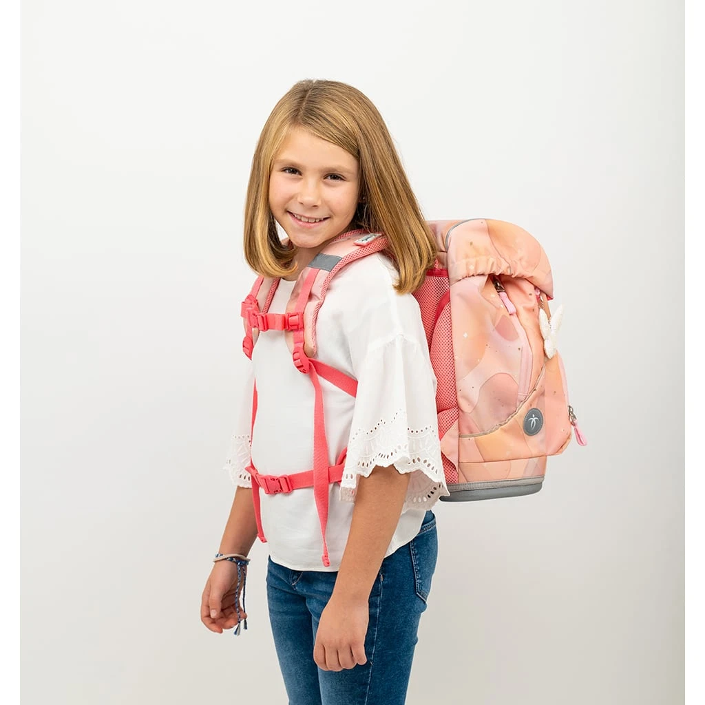 BELMIL 4tlg-Set: Schulranzen Marble In Rosa – (H)35 X (B) 27 X (T) 20 Cm 18 BELMIL 4tlg-Set: Schulranzen Marble In Rosa – (H)35 X (B) 27 X (T) 20 Cm – Bild 18