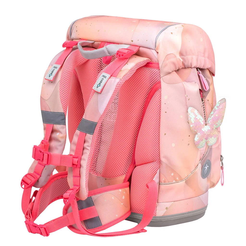 BELMIL 4tlg-Set: Schulranzen Marble In Rosa – (H)35 X (B) 27 X (T) 20 Cm 6 BELMIL 4tlg-Set: Schulranzen Marble In Rosa – (H)35 X (B) 27 X (T) 20 Cm – Bild 6