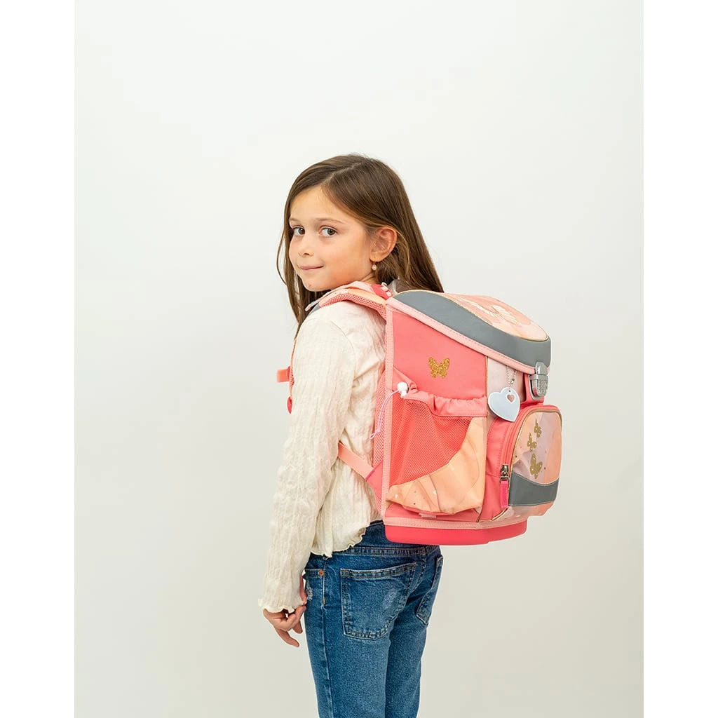 BELMIL 4tlg-Set: Schulranzen Marble In Rose – (H)36 X (B) 28 X (T) 17 Cm 10 BELMIL 4tlg-Set: Schulranzen Marble In Rose – (H)36 X (B) 28 X (T) 17 Cm – Bild 10