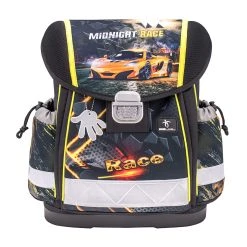 BELMIL 4tlg-Set: Schulranzen Midnight Race In Schwarz – (H)36 X (B) 32 X (T) 19 Cm -Yeaz Geschäft belmil 4tlg set schulranzen midnight race in schwarz h 36 x b 32 x t 19 cm 2