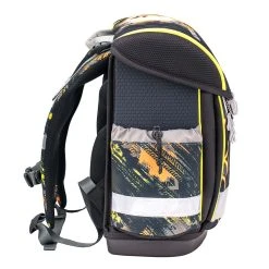 BELMIL 4tlg-Set: Schulranzen Midnight Race In Schwarz – (H)36 X (B) 32 X (T) 19 Cm -Yeaz Geschäft belmil 4tlg set schulranzen midnight race in schwarz h 36 x b 32 x t 19 cm 3