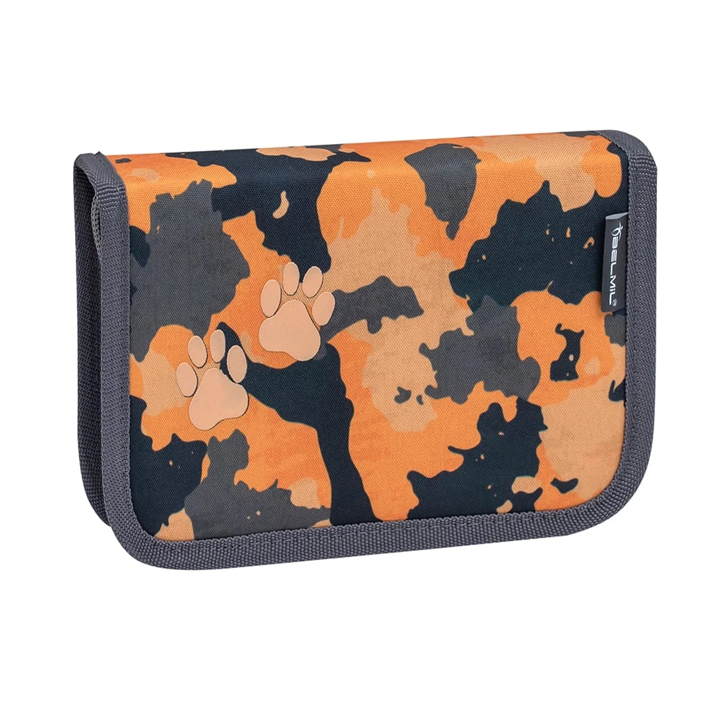 BELMIL 4tlg-Set: Schulranzen Orange Camouflage In Grau – (H)37 X (B) 30 X (T) 19 Cm 7 BELMIL 4tlg-Set: Schulranzen Orange Camouflage In Grau – (H)37 X (B) 30 X (T) 19 Cm – Bild 7