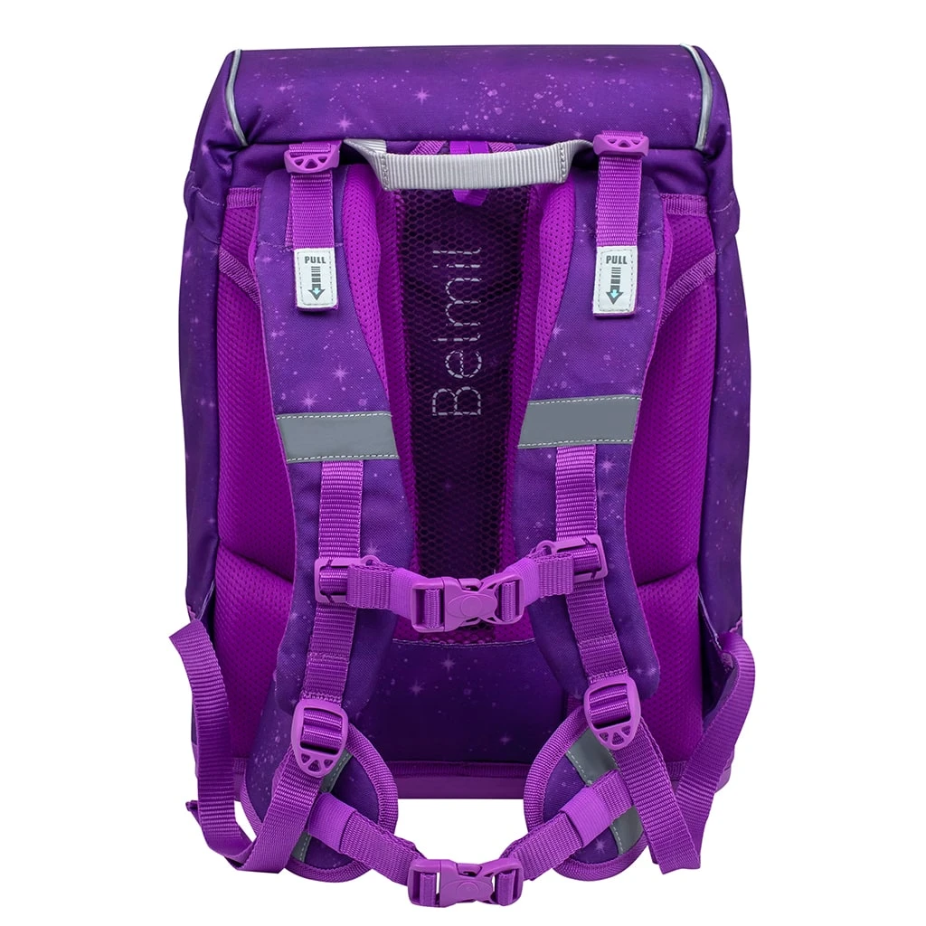 BELMIL 4tlg-Set: Schulranzen Purple Sky In Lila – (H)35 X (B) 27 X (T) 20 Cm 5 BELMIL 4tlg-Set: Schulranzen Purple Sky In Lila – (H)35 X (B) 27 X (T) 20 Cm – Bild 5